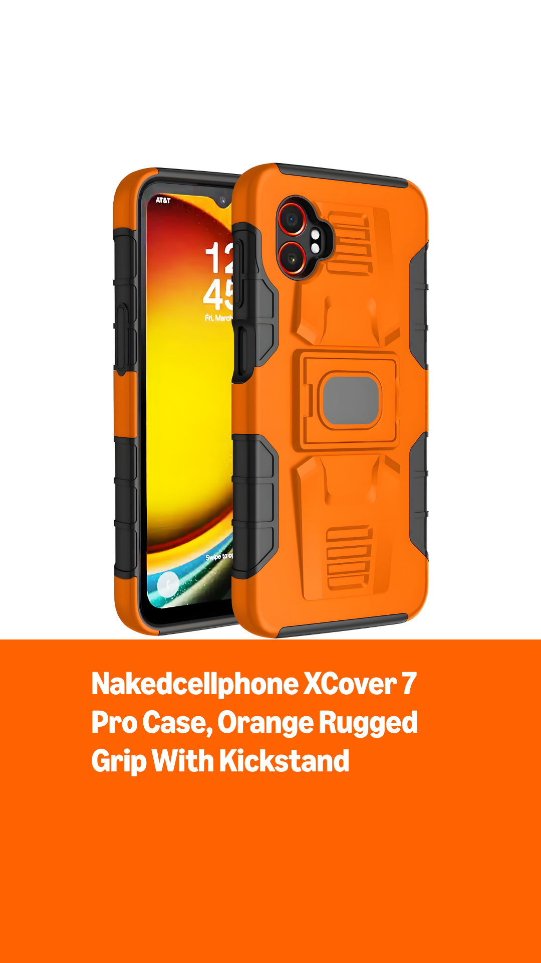 Nakedcellphone Rugged Series for Galaxy XCover 7 Pro Phone Case